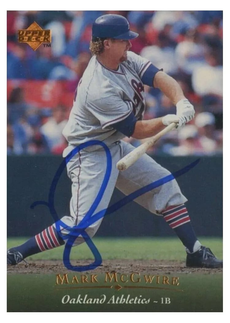 1995 Upper Deck Mark Mcgwire #35 card