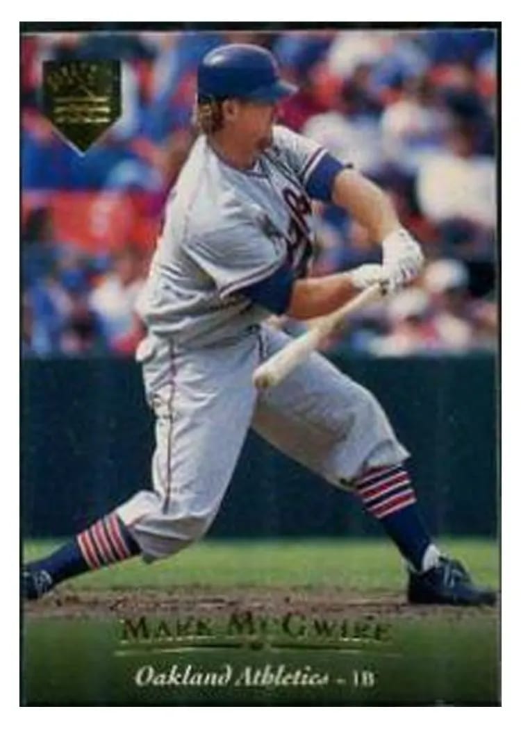 1995 Upper Deck Mark Mcgwire #35 card