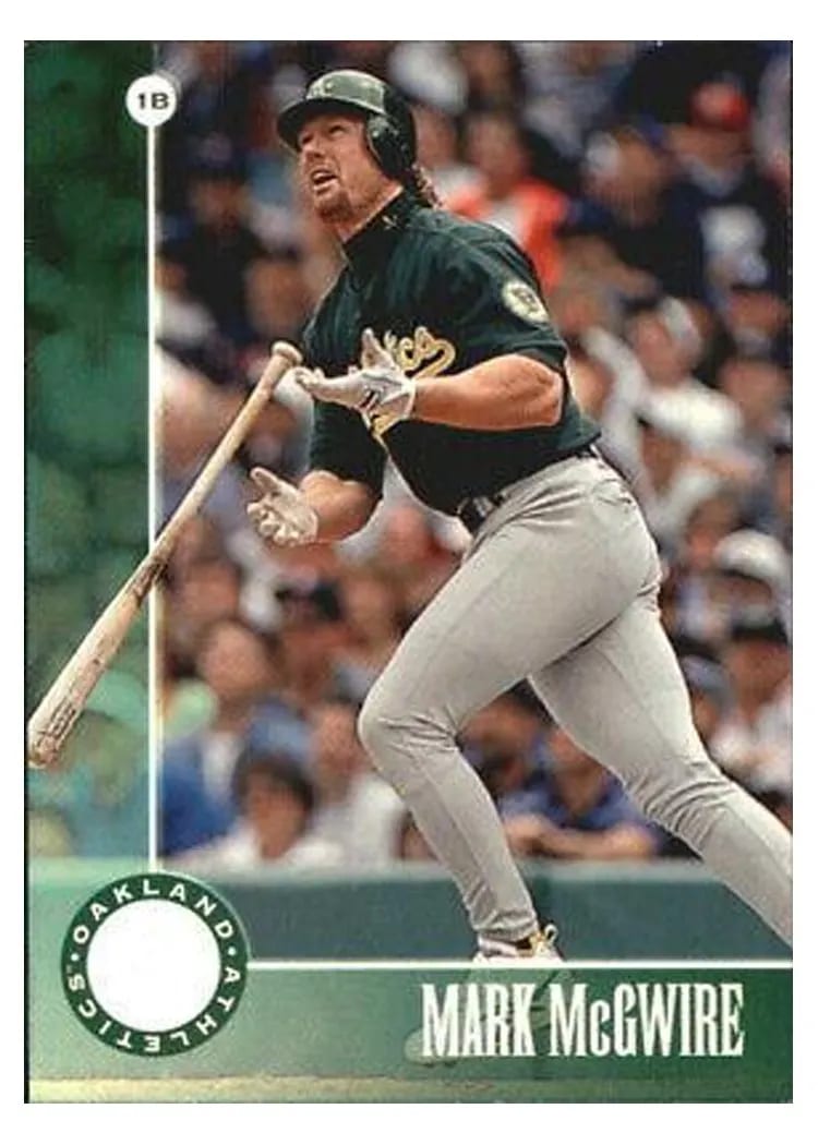 1996 Leaf Mark McGwire #15 card