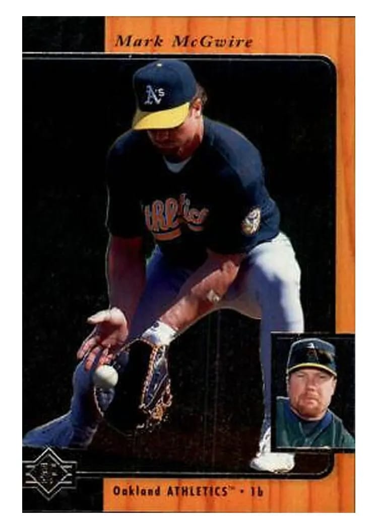1996 SP Mark McGwire #140 card