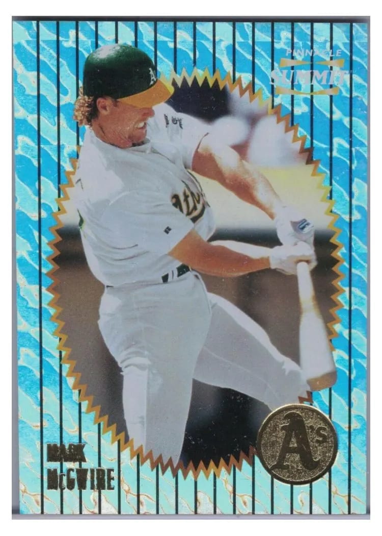 1996 Summit Mark McGwire #20 card