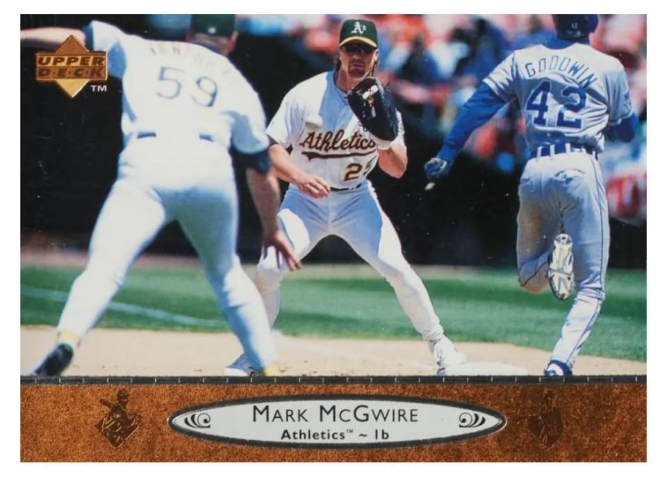 1996 Upper Deck Mark McGwire #425 card
