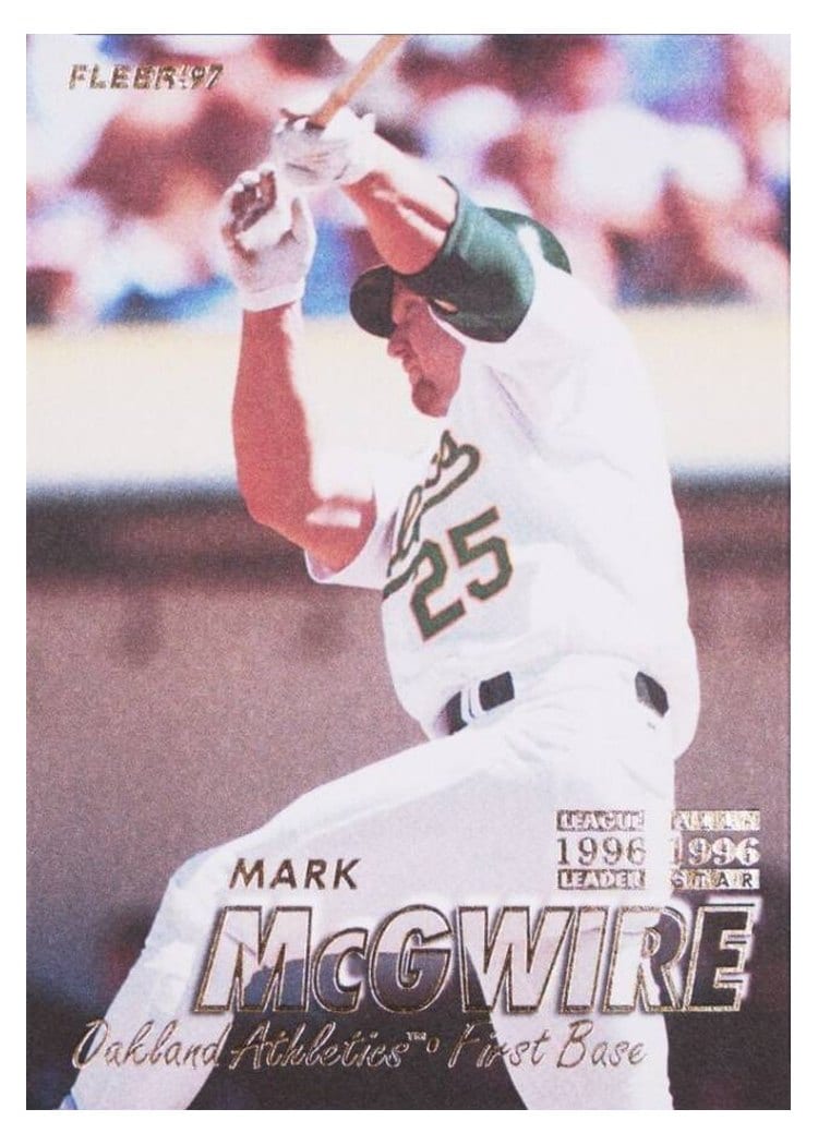 1997 Fleer Base Set Mark McGwire #193 card