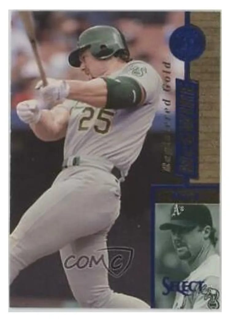 1997 Select Mark McGwire #75 card