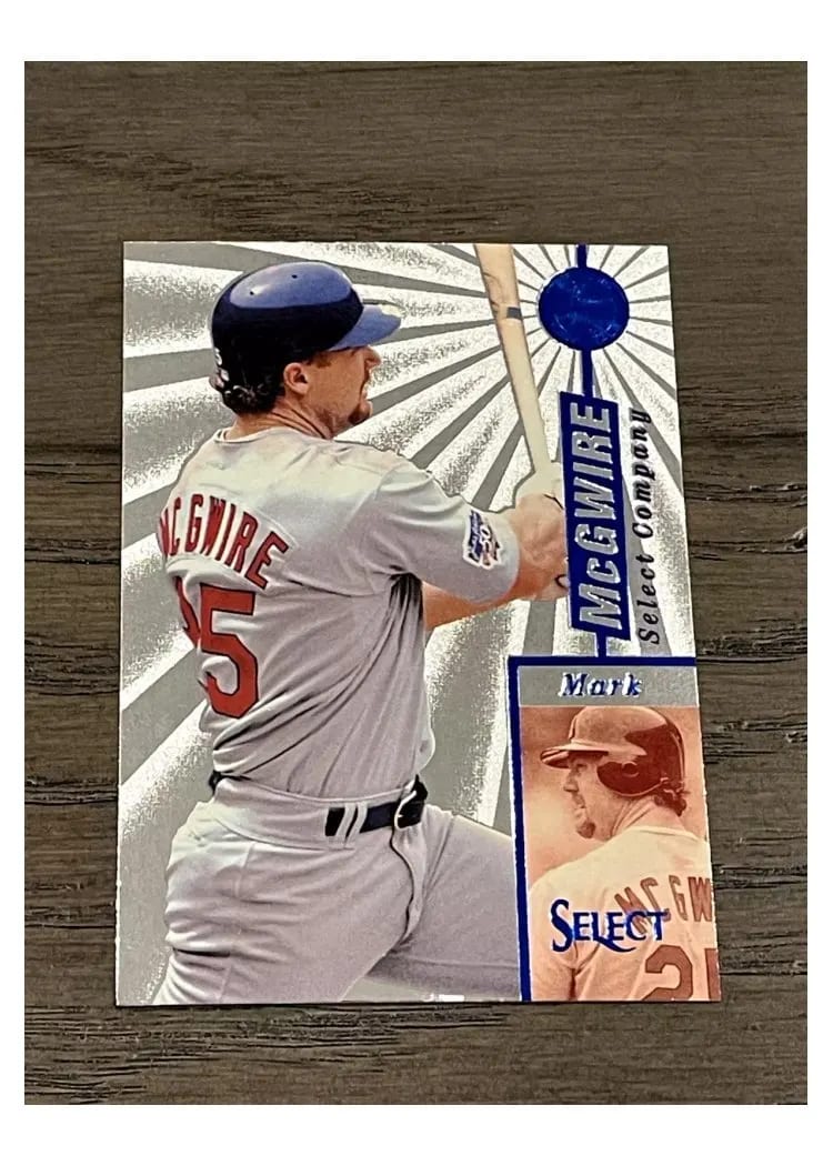 1997 Select Mark McGwire #75 card