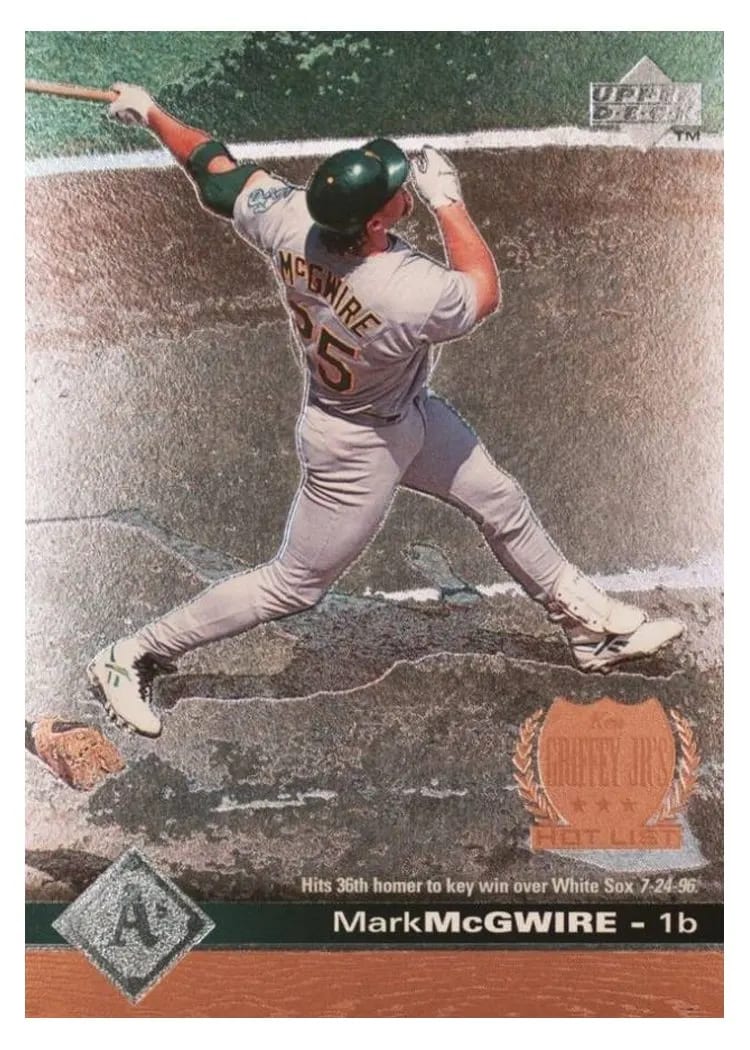 1997 Upper Deck Mark McGwire #420 card