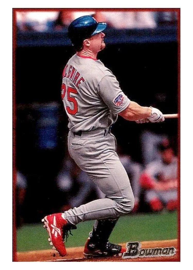 1998 Bowman Mark McGwire #5 card