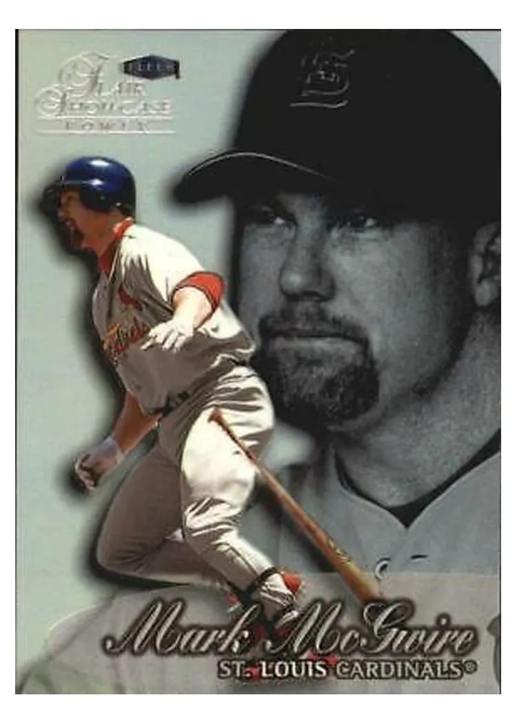 1999 Flair Showcase Mark McGwire #1 card