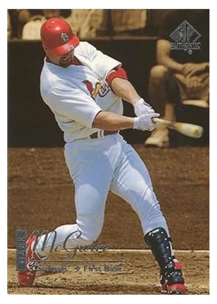 Mark McGwire, 1999 SP Authentic