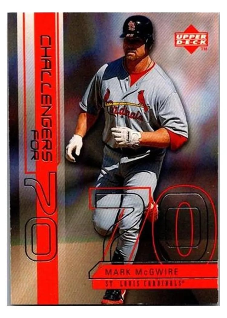 1999 Upper Deck Challengers Challengers Mark McGwire #C1 card
