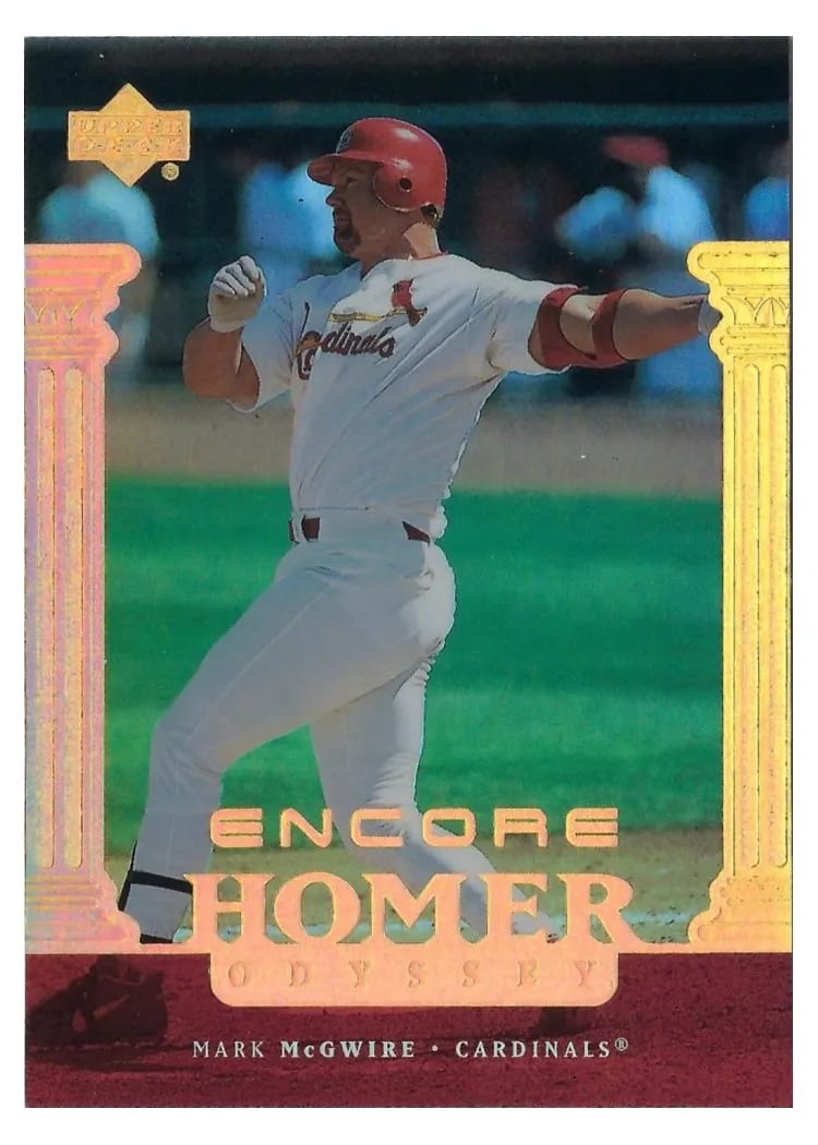 1999 Upper Deck Encore Mark McGwire #137 card