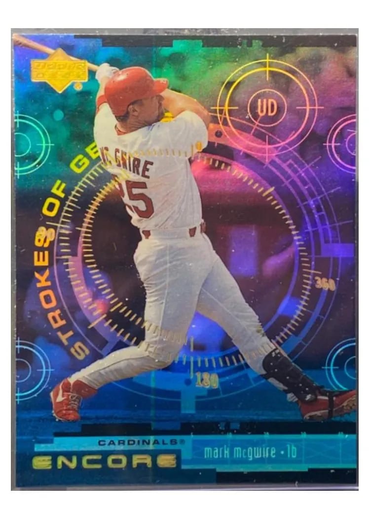 1999 Upper Deck Encore Mark McGwire #169 card