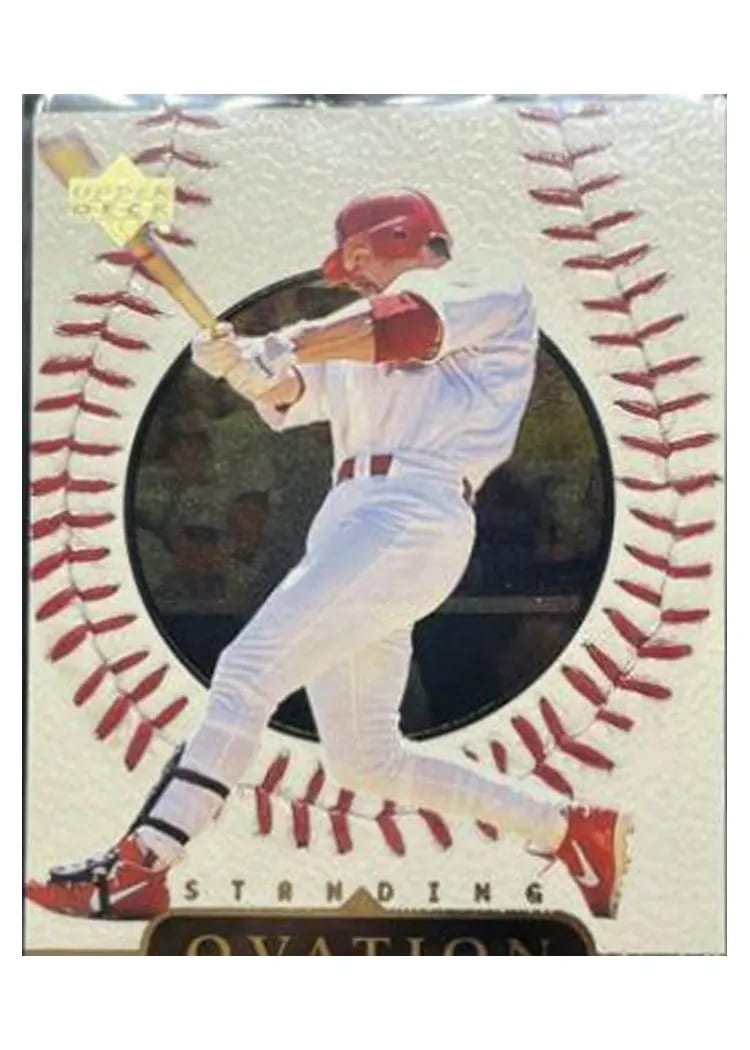 1999 Upper Deck Ovation Mark McGwire #82 card