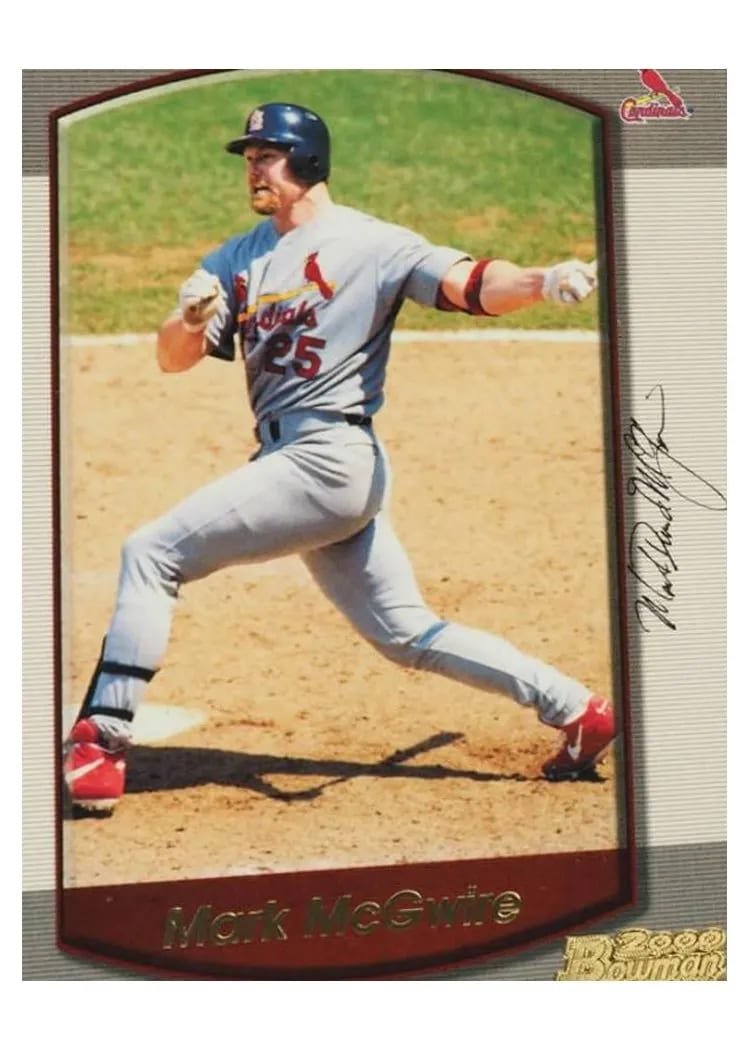 2000 Bowman Mark McGwire #140 card