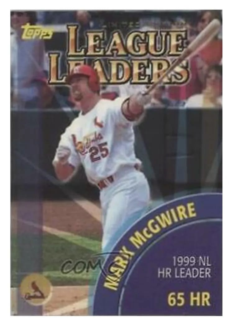 2000 Topps Limited Edition Mark McGwire #462 card