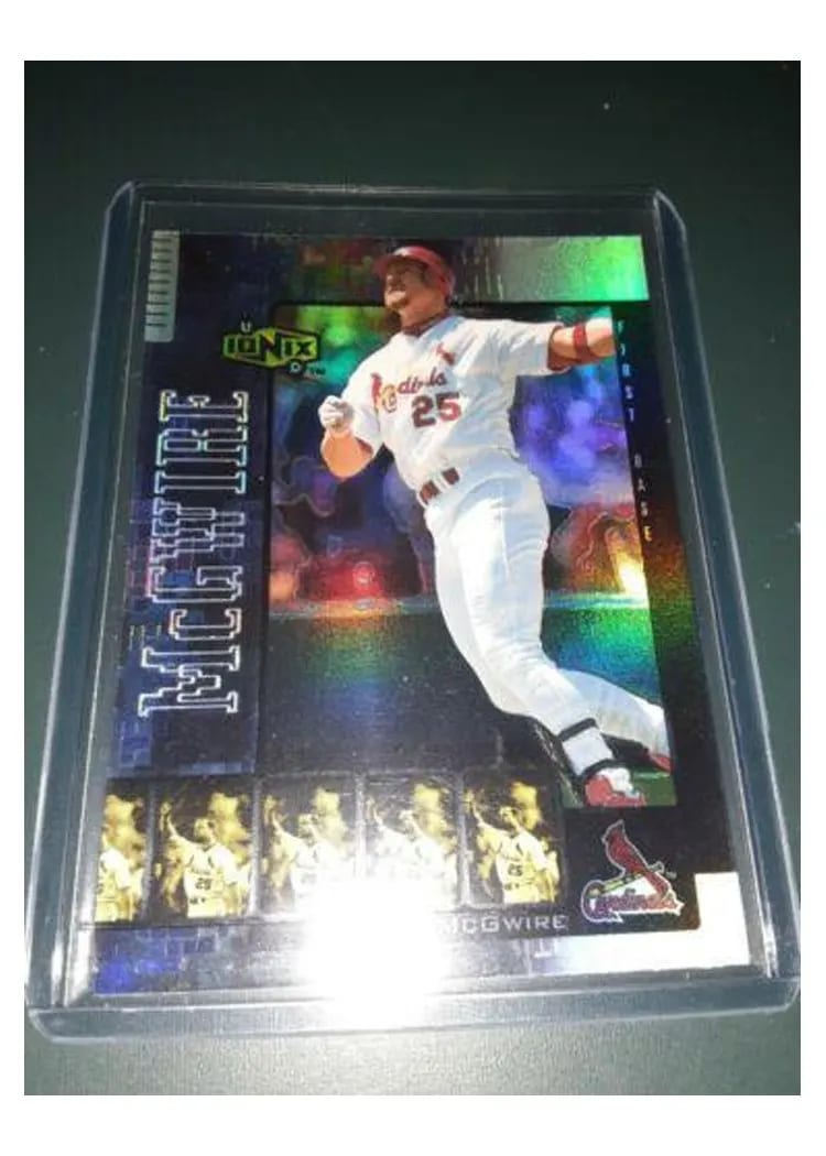2000 Upper Deck Ionix Mark McGwire #R14 card