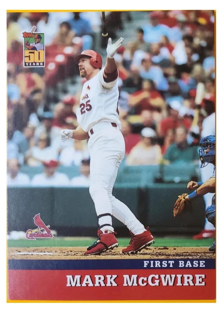 2001 Topps Mark McGwire #6 card