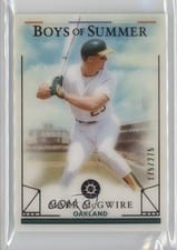 2024 Panini Boys of Summer Base Set Mark McGwire #68 card