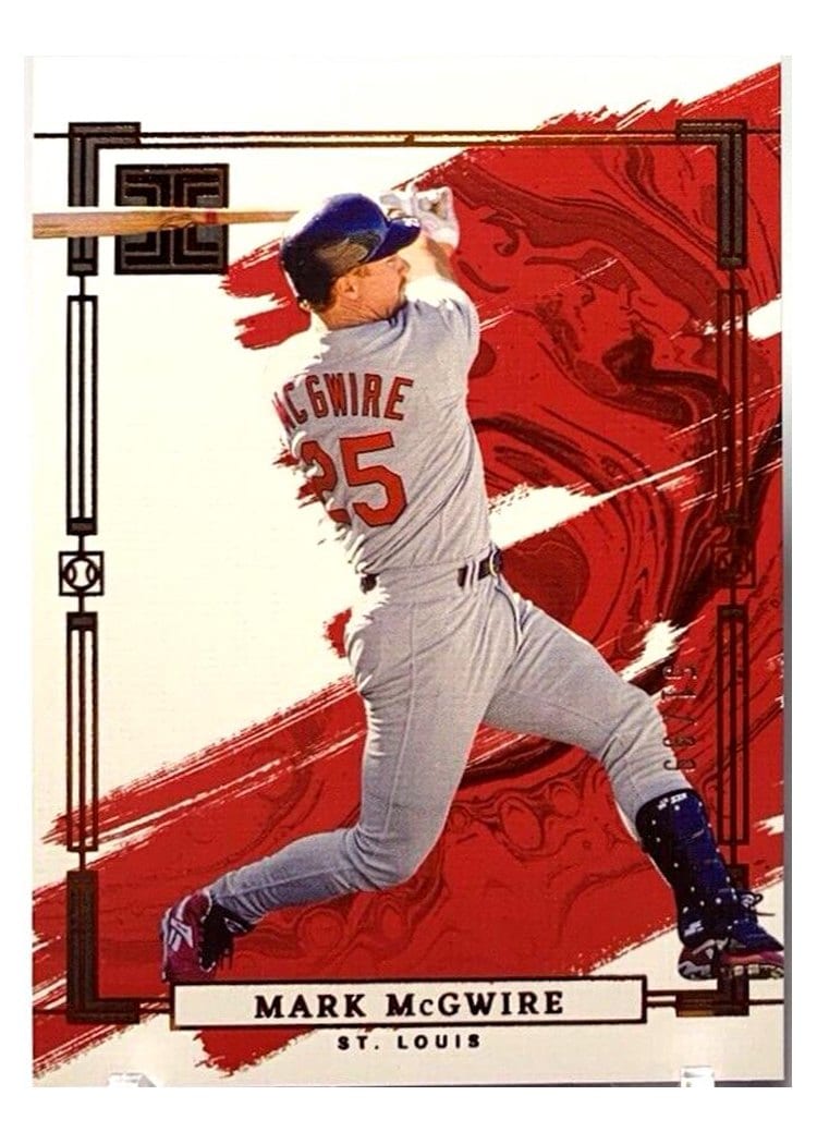 2024 Panini Impeccable Base Set Mark McGwire #13 card
