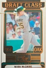 2024 Panini Three and Two Draft Class Mark McGwire #20 card
