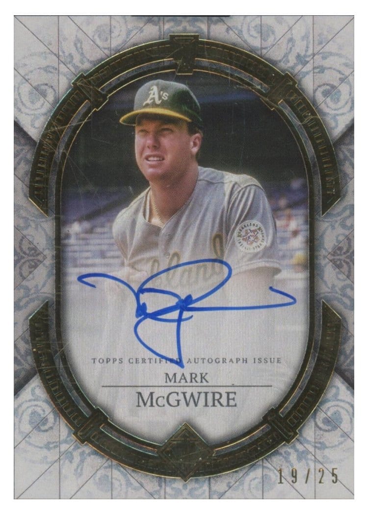 2024 Topps Transcendent Collection Autographs Mark McGwire #TCA-MMC card