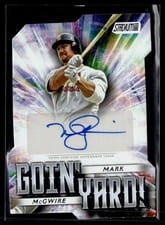 2025 Stadium Club Goin' Yard Autographs Mark McGwire #GYA-MMC