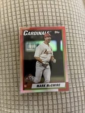 2025 Topps Update 1990 Topps Baseball Mark McGwire #U90-19 card