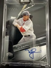 2026 Topps Chrome Black Autographs Mark McGwire #CBA-MM