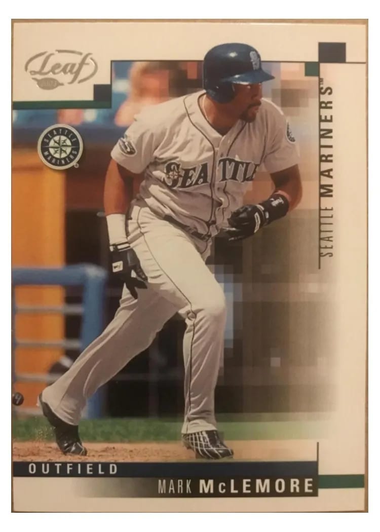 2003 Leaf Mark McLemore #99 card