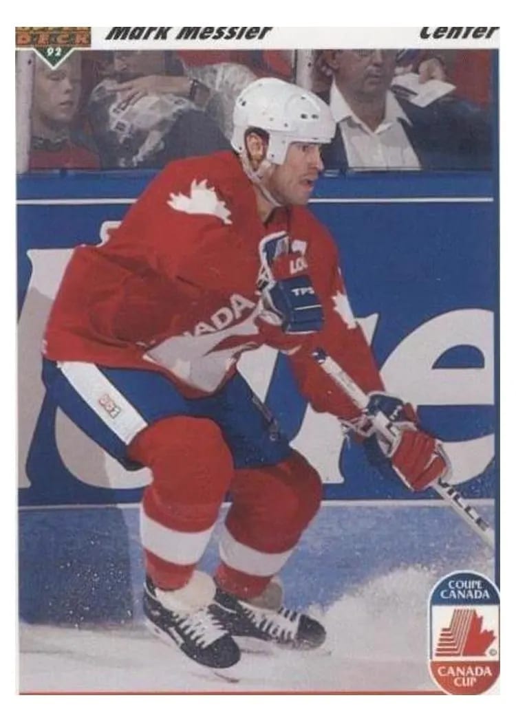 1991 Upper Deck Mark Messier #14 card