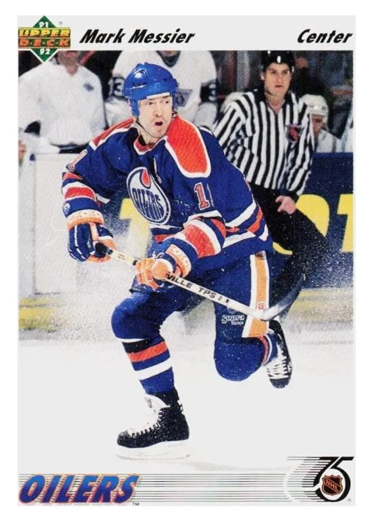 1991 Upper Deck Mark Messier #246 card