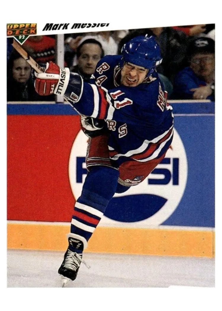 1991 Upper Deck Mark Messier #545 card