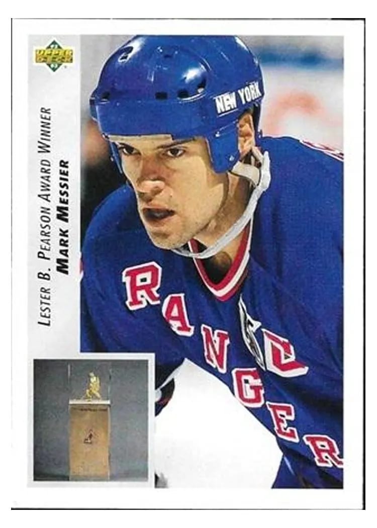 1992 Upper Deck Mark Messier #432 card