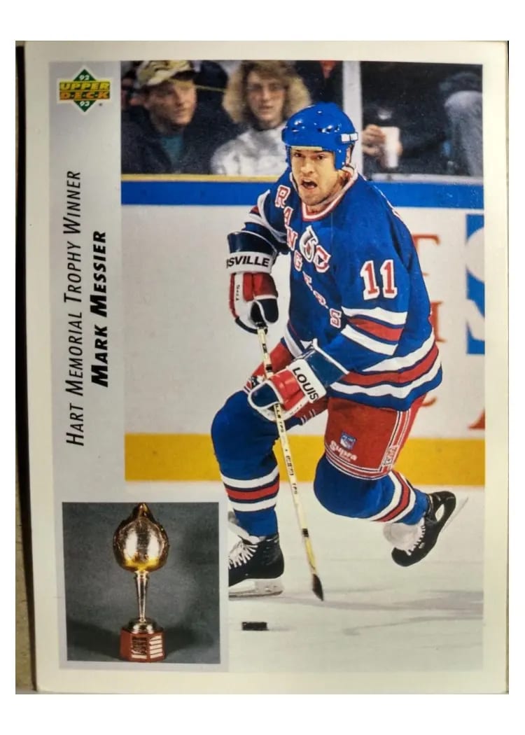 1992 Upper Deck Mark Messier #437 card