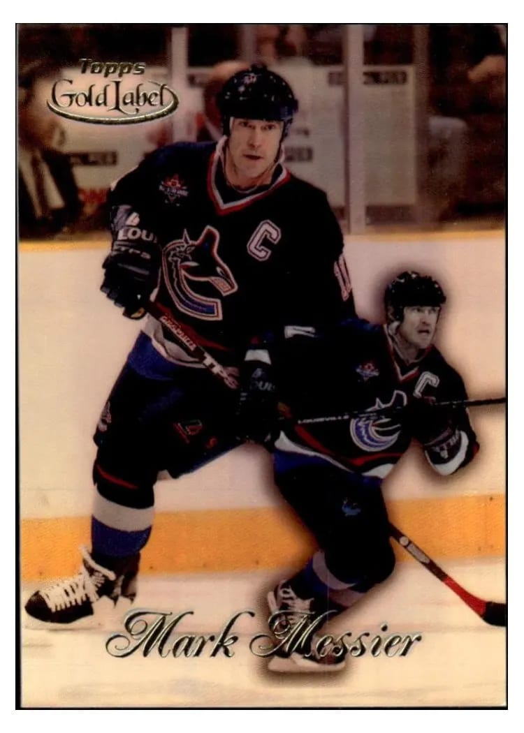 1998 Topps Gold Label Mark Messier #6 card