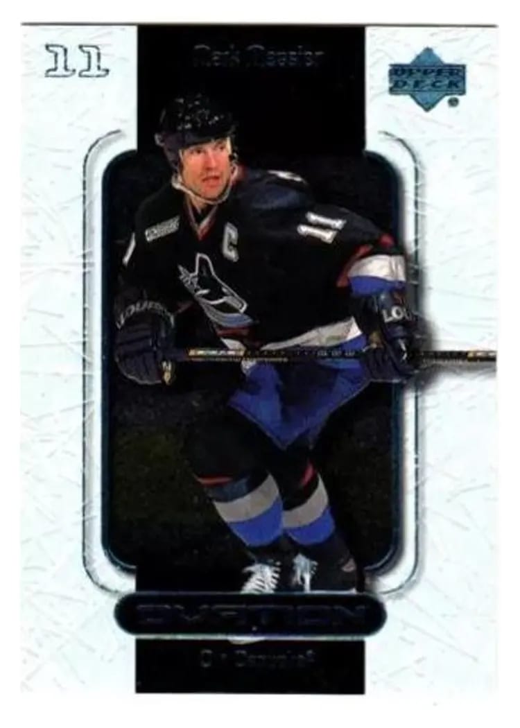 1999 Upper Deck Ovation Mark Messier #58 card