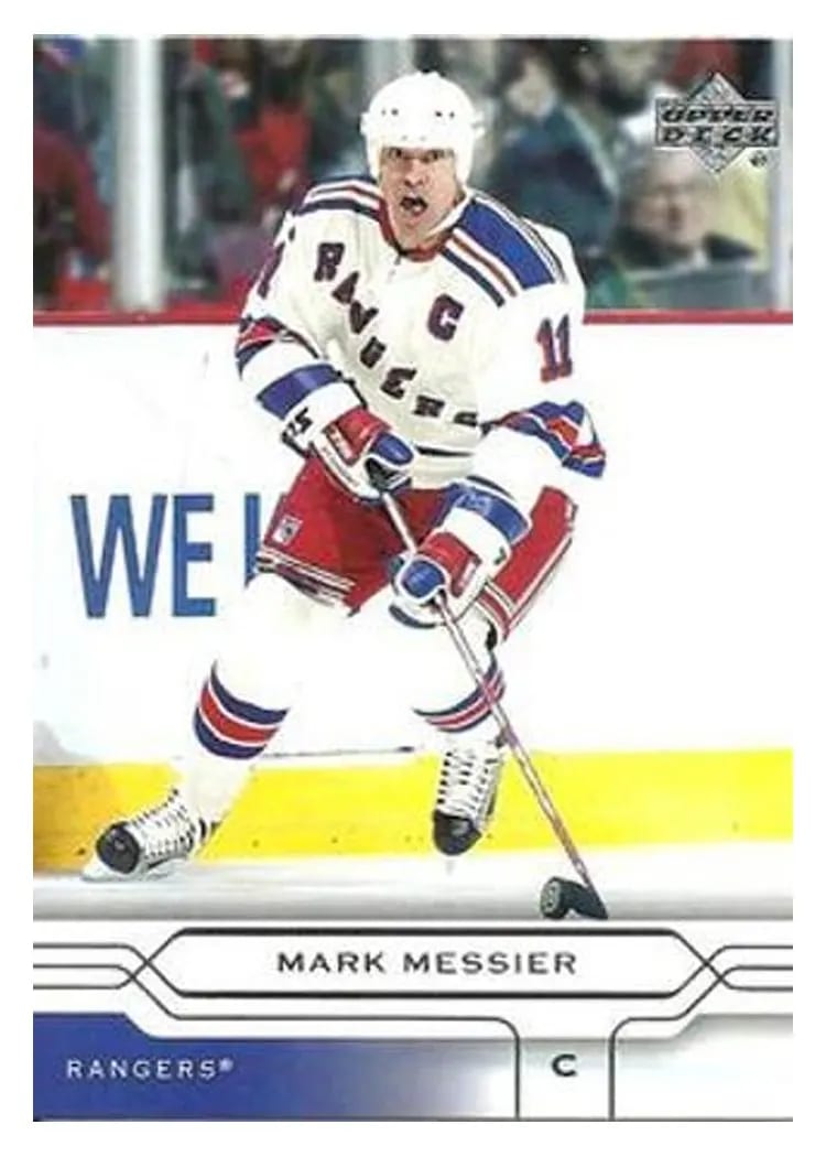 2004 Upper Deck Mark Messier #116 card