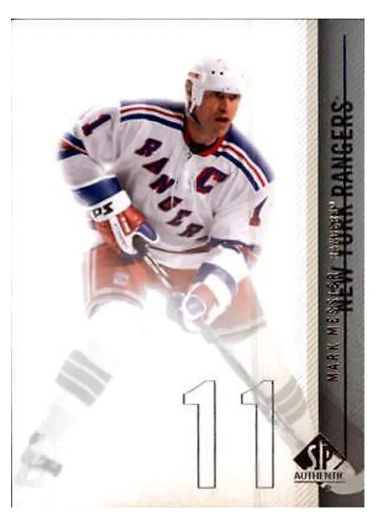 2010 SP Authentic Mark Messier #58 card