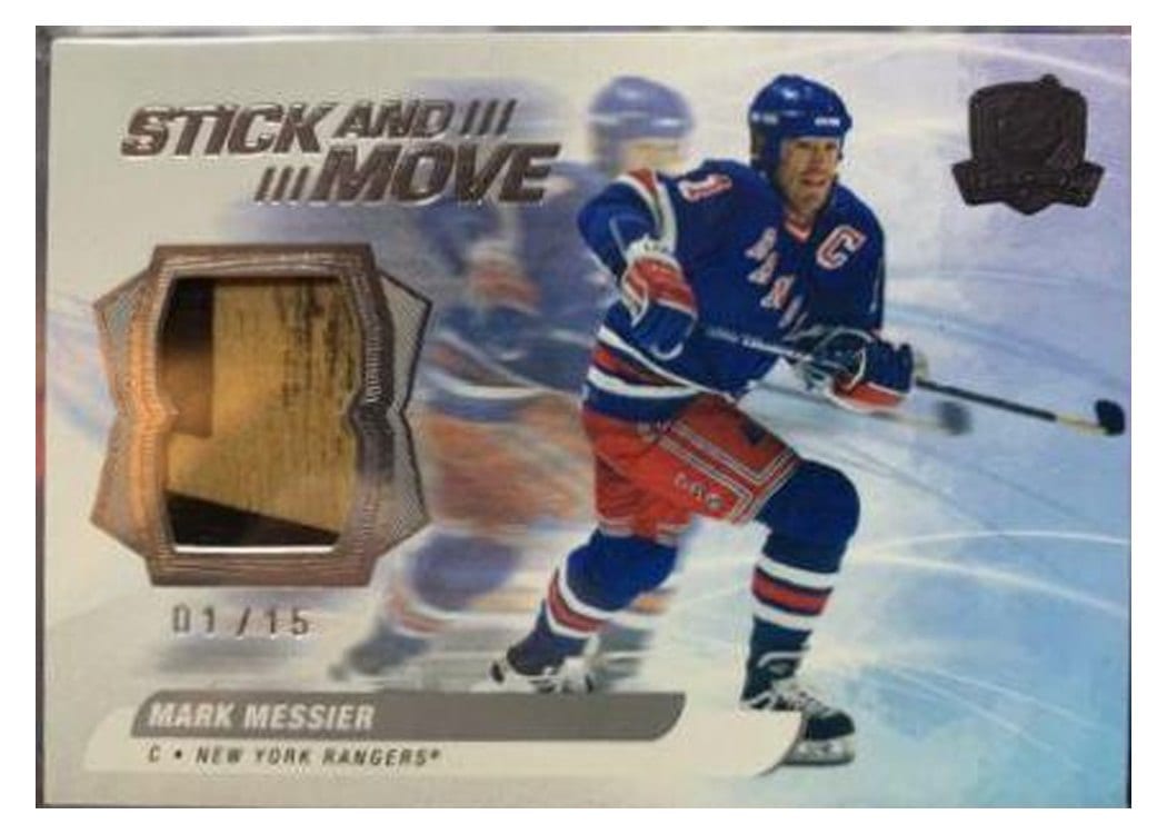 2020-21 Upper Deck The Cup Stick and Move Mark Messier #SM-MM card