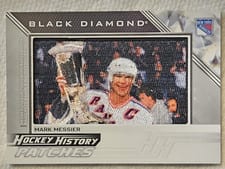 2024-25 Upper Deck Black Diamond Hockey History Patches Mark Messier #HHP-MM card