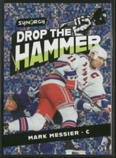 2024-25 Upper Deck Synergy Drop the Hammer! Mark Messier #DH-18 card
