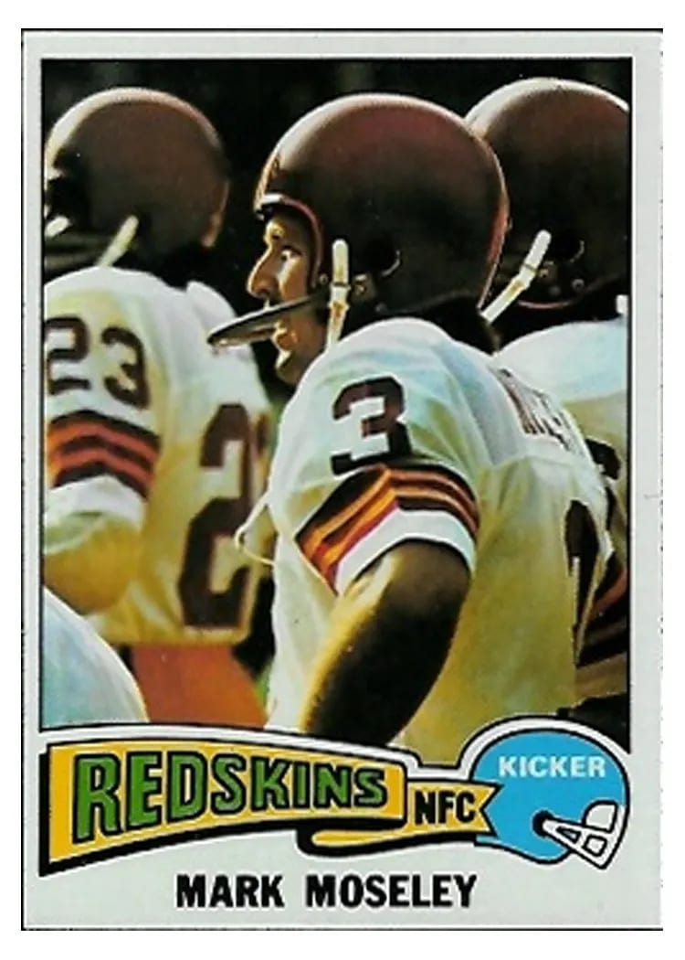1975 Topps Mark Moseley #364 card