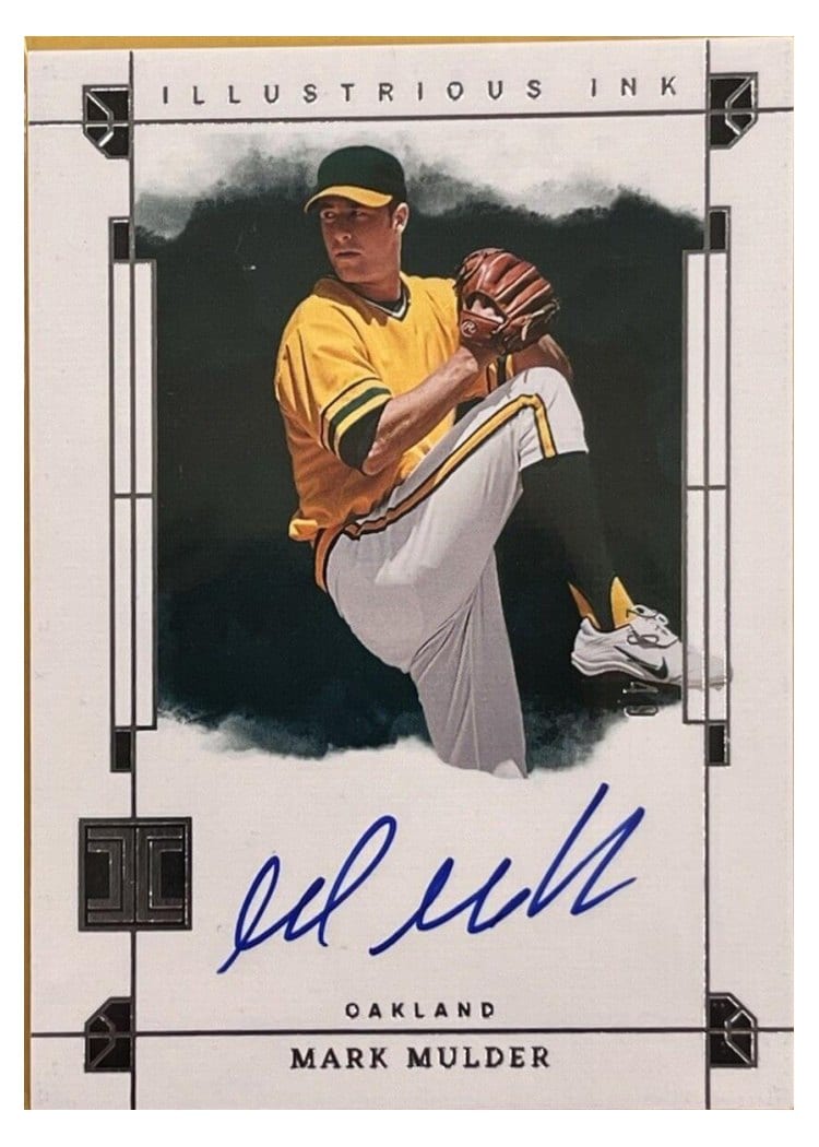 2024 Panini Impeccable Illustrious Ink Mark Mulder #II-MM card