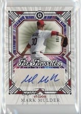 2025 Panini Boys of Summer Fan Favorite Signatures Mark Mulder #10 card