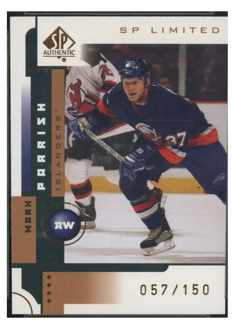 2001 SP Authentic Mark Parrish #53 card