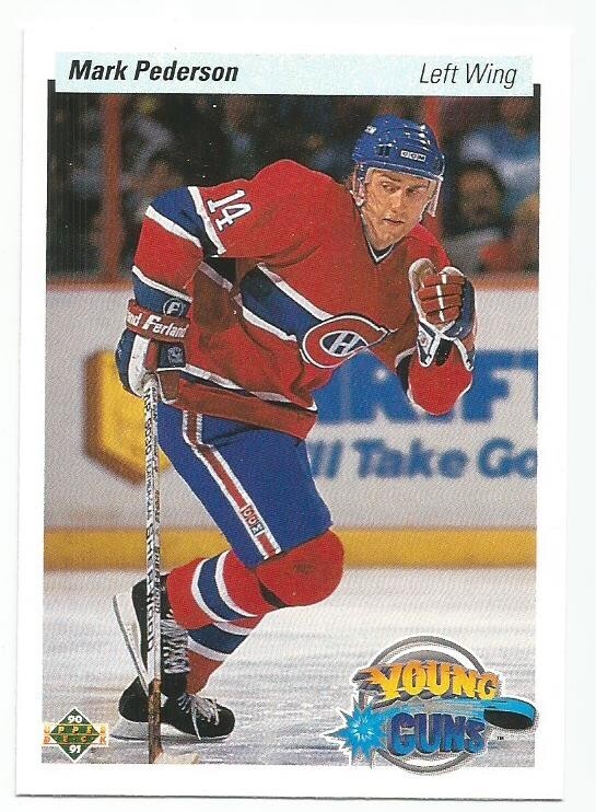 1990 Upper Deck Mark Pederson #532 card