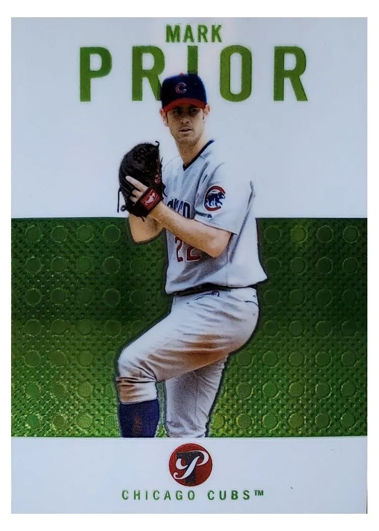 2003 Topps Pristine Mark Prior #52 card