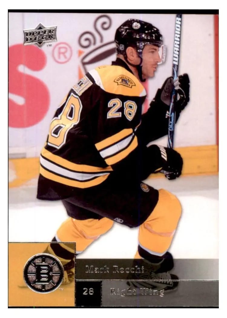 2009 Upper Deck Mark Recchi #3 card