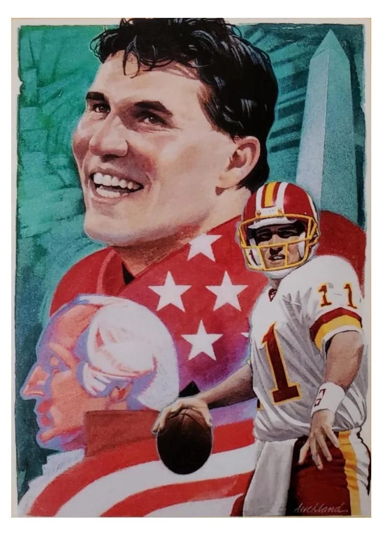 1992 Upper Deck Mark Rypien #96 card