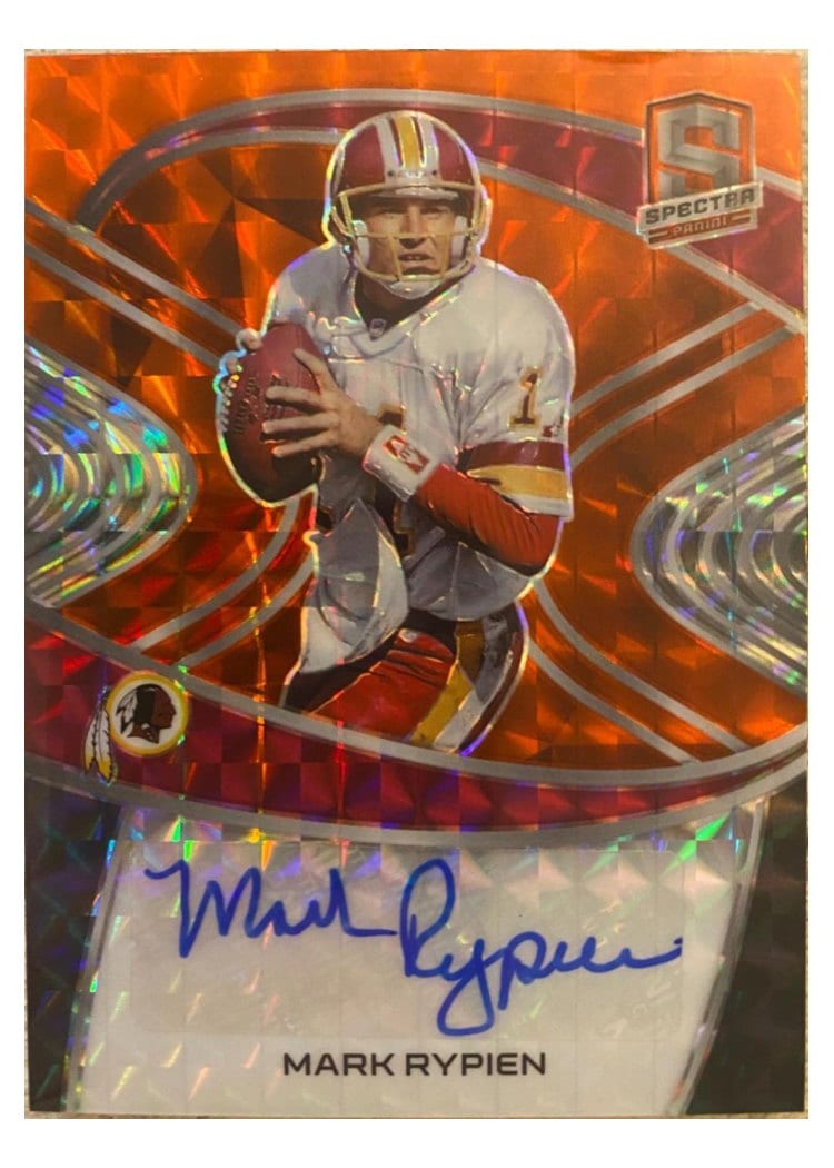 2021 Panini Spectra Signatures Mark Rypien #SIG-MR card
